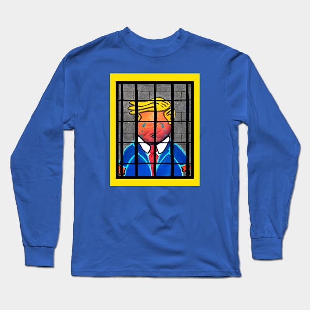 Accountability V Trump (Version 3) Long Sleeve T-Shirt by Vandal-A